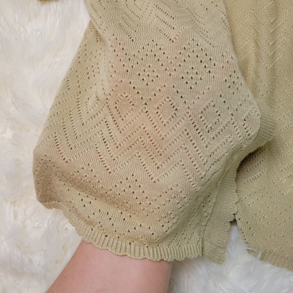 Basic Editions | Khaki Lightweight Sweater - Picture 5 of 7